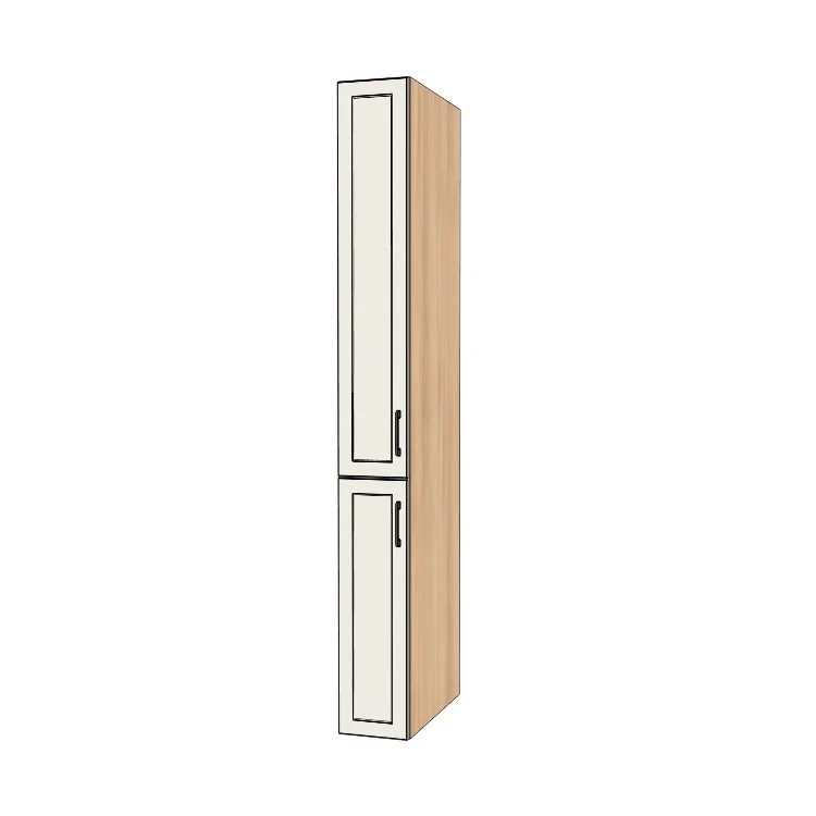 10" Wide Tall Pantry Cabinet - (Ply Wood Boxes - Thermofoil Doors) 24 D