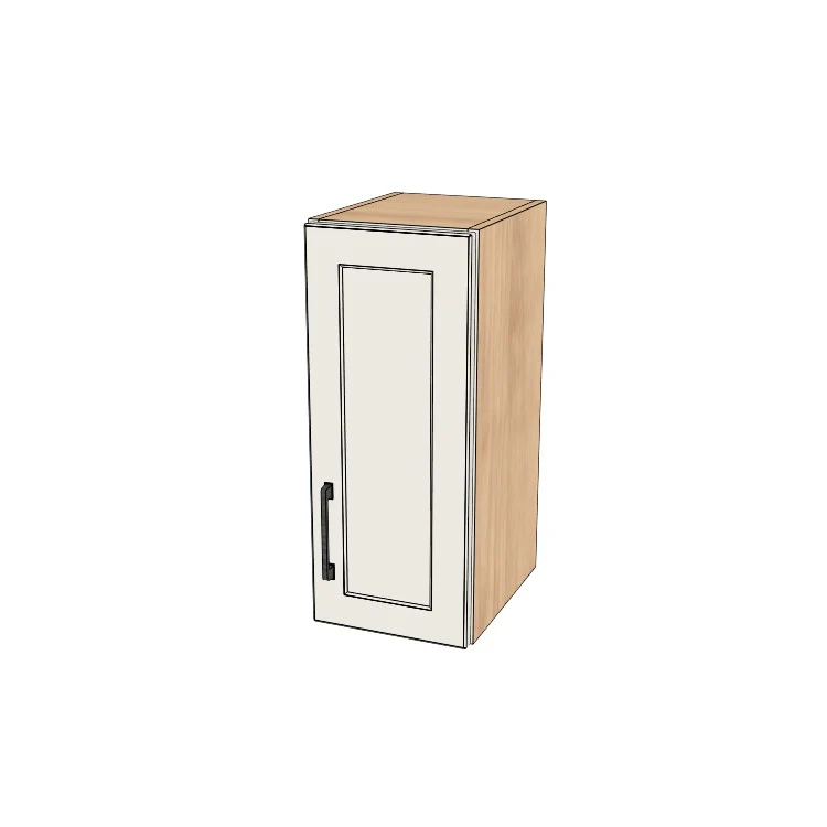 10" Wide x 24" High Wall Cabinet - (Ply Wood Boxes - Painted Doors)