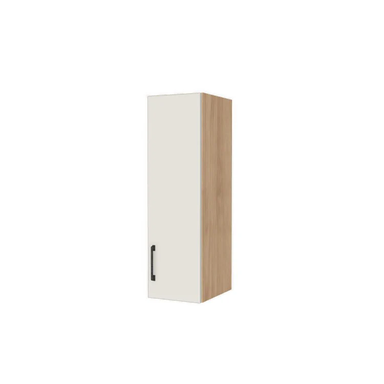 10" Wide x 34" High Wall Cabinet - (Ply Wood Boxes - Flat Panel Doors)