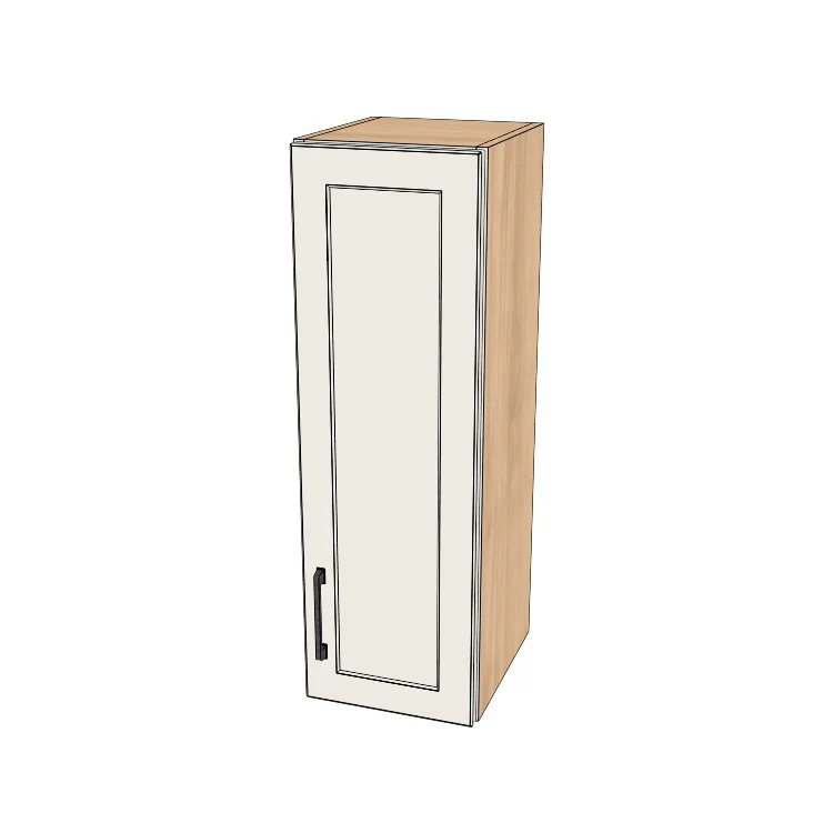11" Wide x 34" High Wall Cabinet - (Ply Wood Boxes - Painted Doors)