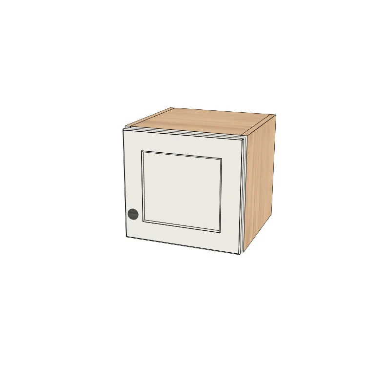 13" Wide x 12" High Wall Cabinet - (Hardrock Maple Boxes - Painted Doors)