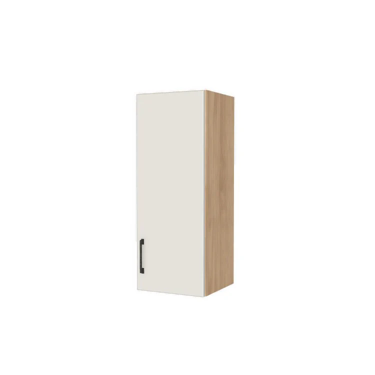 13" Wide x 34" High Wall Cabinet - (Ply Wood Boxes - Flat Panel Doors)