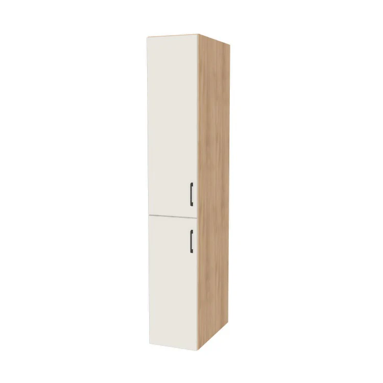 14" Wide Tall Pantry Cabinet - (Ply Wood Boxes - Flat Panel Doors) 24 D