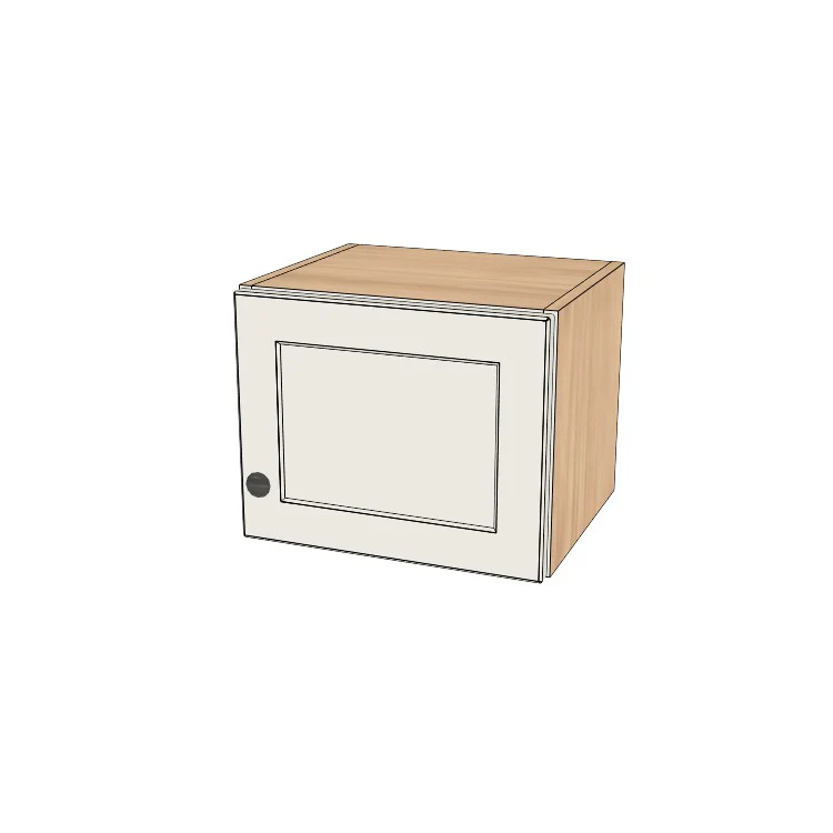 15" Wide x 12" High Wall Cabinet - (Hardrock Maple Boxes - Thermofoil Doors)