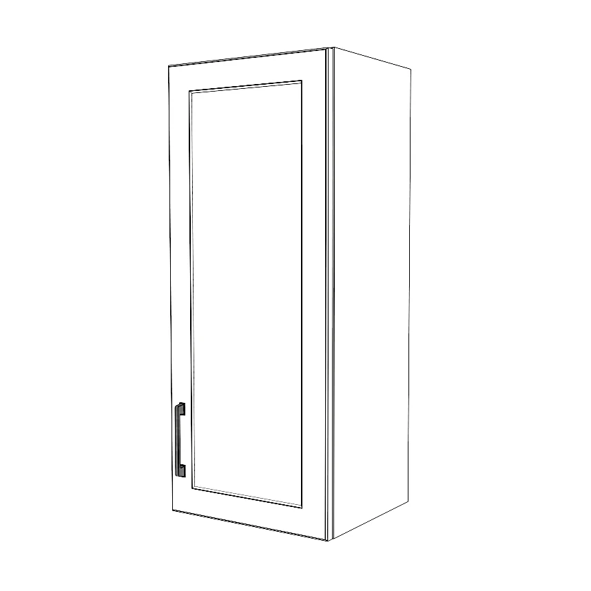 15" Wide x 36" High Wall Cabinet - Painted Doors