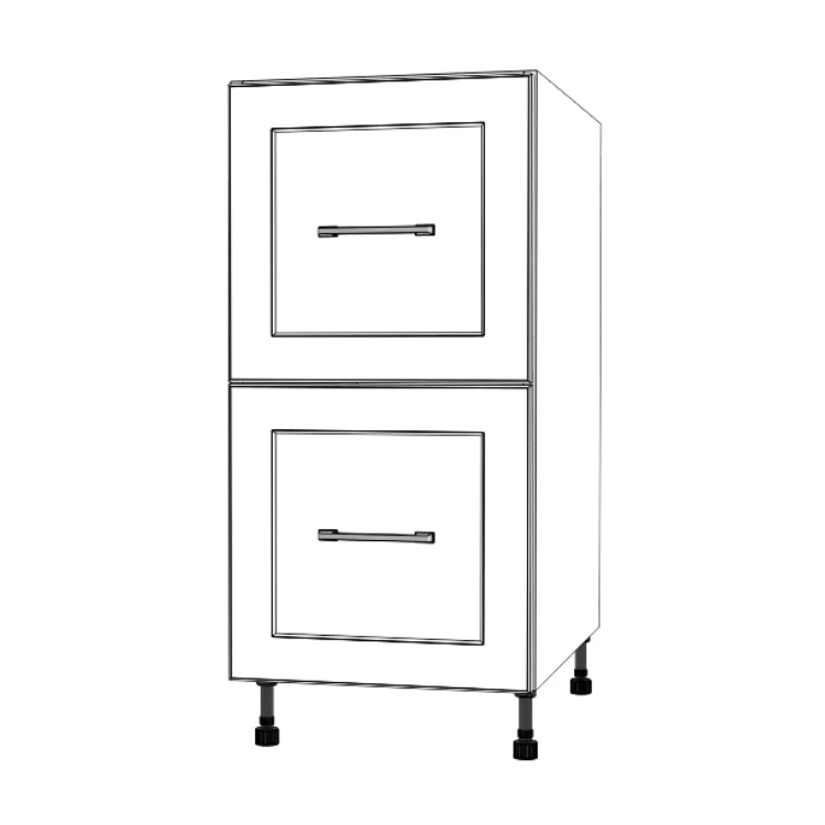 16" Wide Drawer Cabinet - Thermofoil Doors - Image 5