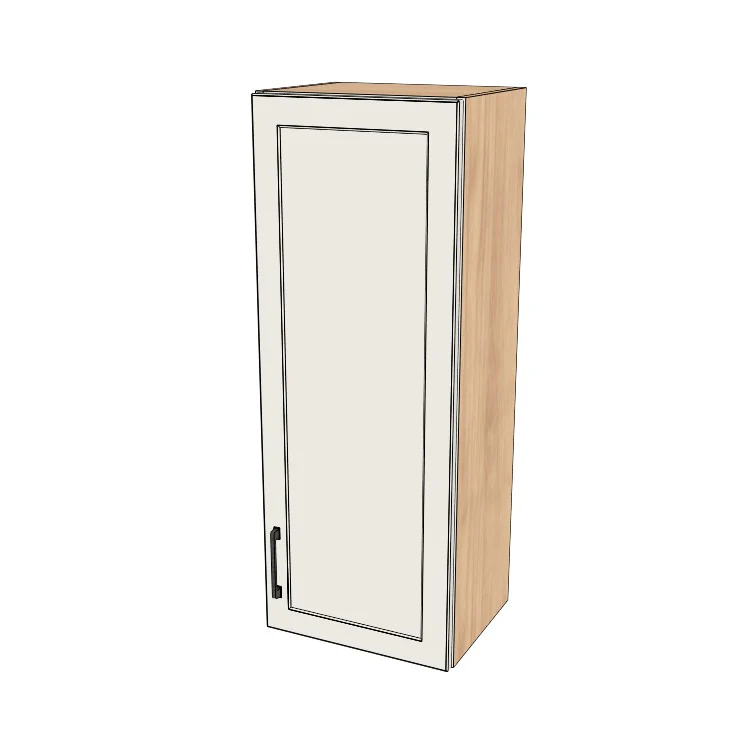 16" Wide x 42" High Wall Cabinet - (Ply Wood Boxes - Thermofoil Doors)