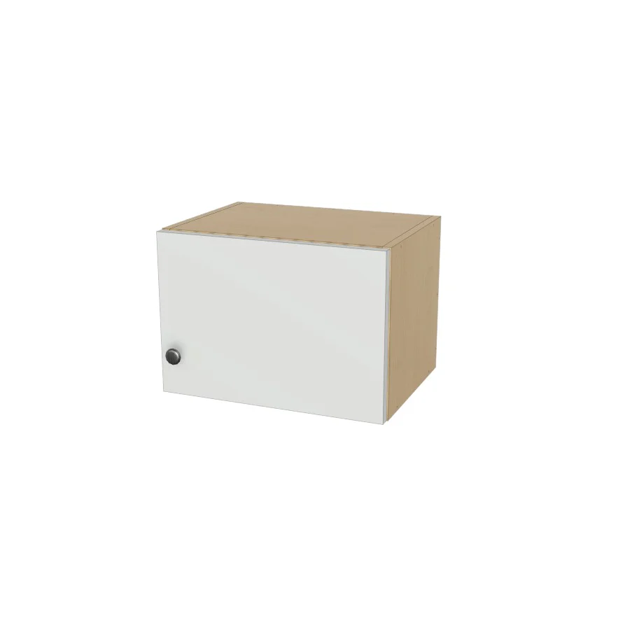 17" Wide x 12" High Wall Cabinet - (Ply Wood Boxes - Flat Panel Doors)