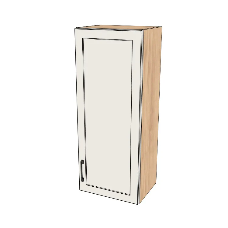 17" Wide x 42" High Wall Cabinet - (Ply Wood Boxes - Painted Doors)