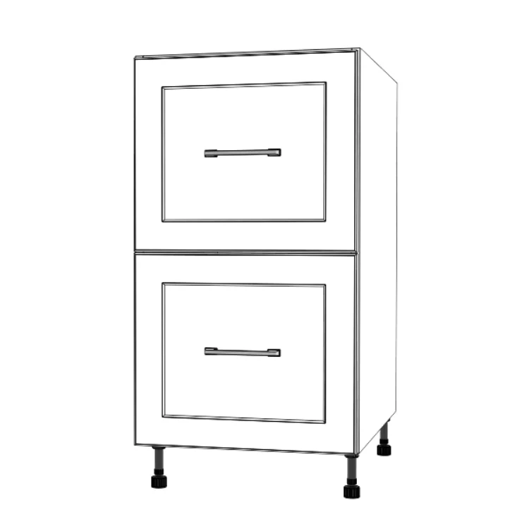 18" Wide Drawer Cabinet - Thermofoil Doors - Image 5