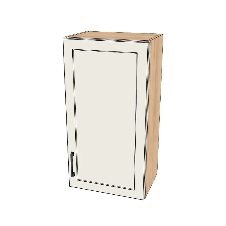 18" Wide x 34" High Wall Cabinet - (Ply Wood Boxes - Painted Doors)