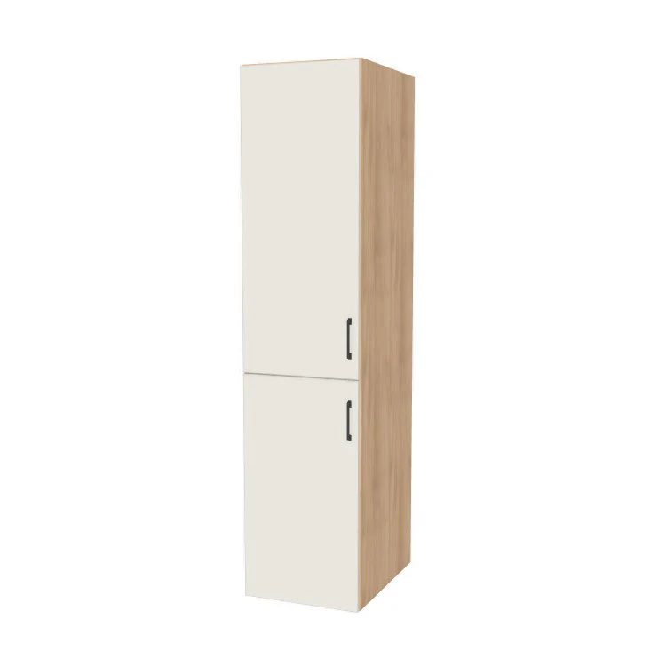19" Wide Tall Pantry Cabinet - (Ply Wood Boxes - Flat Panel Doors) 24 D