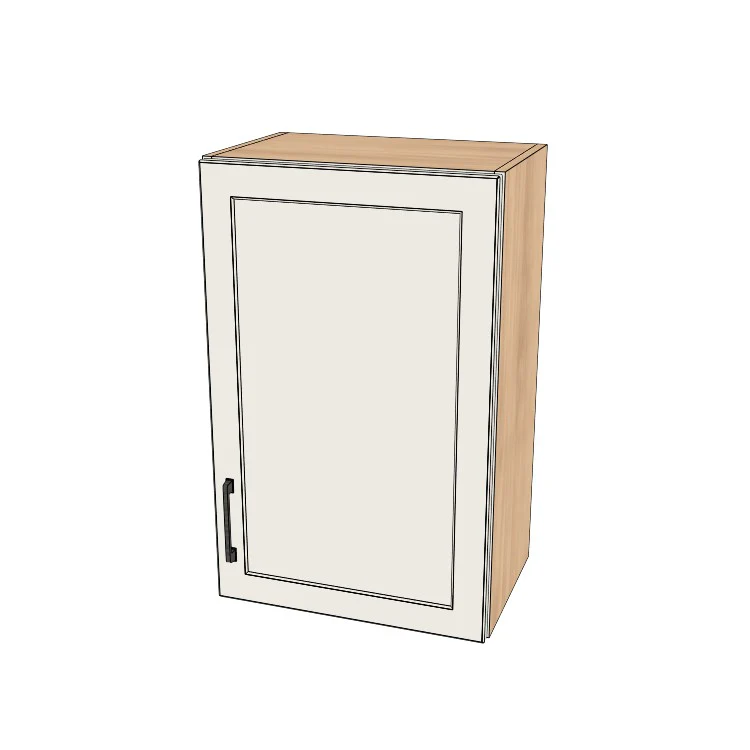 19" Wide x 30" High Wall Cabinet - (Hardrock Maple Melamine Boxes - Thermofoil Doors)