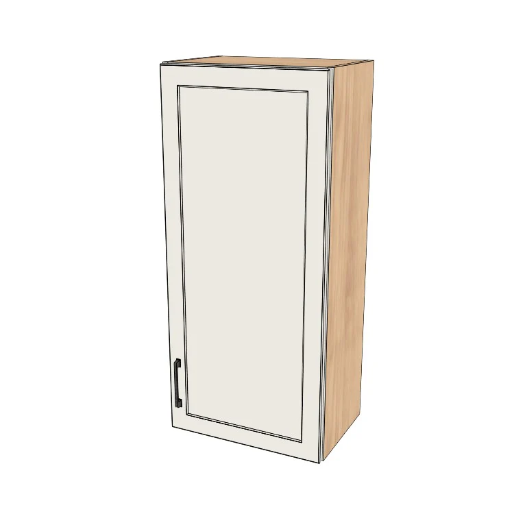 19" Wide x 42" High Wall Cabinet - (Ply Wood Boxes - Painted Doors)