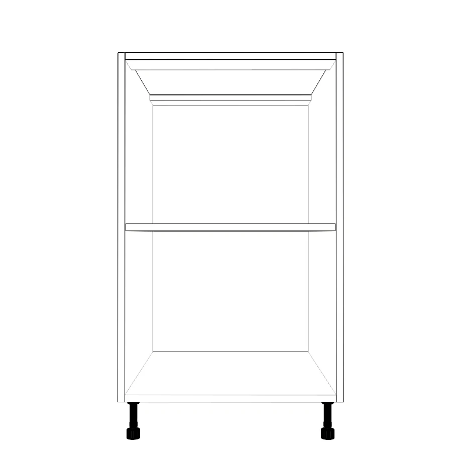 20" Wide Base Cabinet - Painted Doors - Image 2