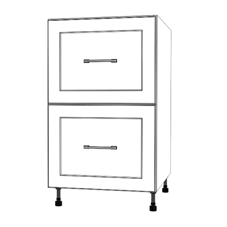 20" Wide Drawer Cabinet - Thermofoil Doors - Image 5