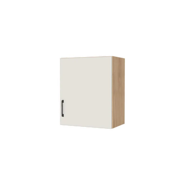 20" Wide x 24" High Wall Cabinet - (Hardrock Maple Melamine Boxes - Flat Panel Doors)