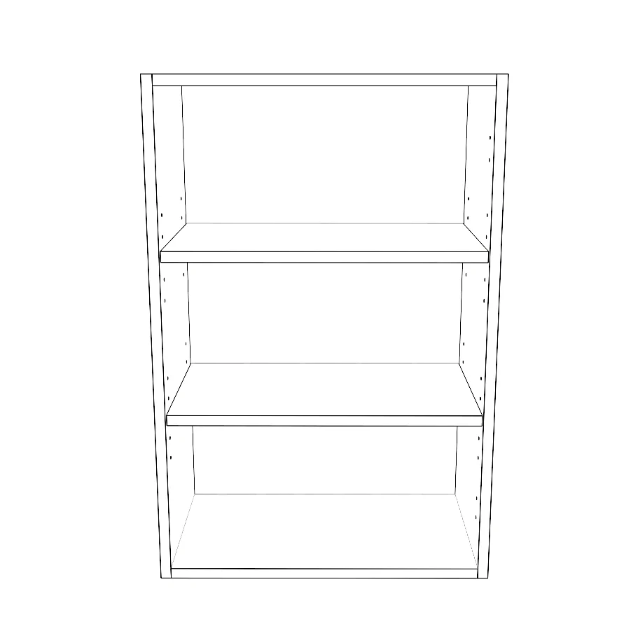 20" Wide x 30" High Wall Cabinet - Painted Doors - Image 2