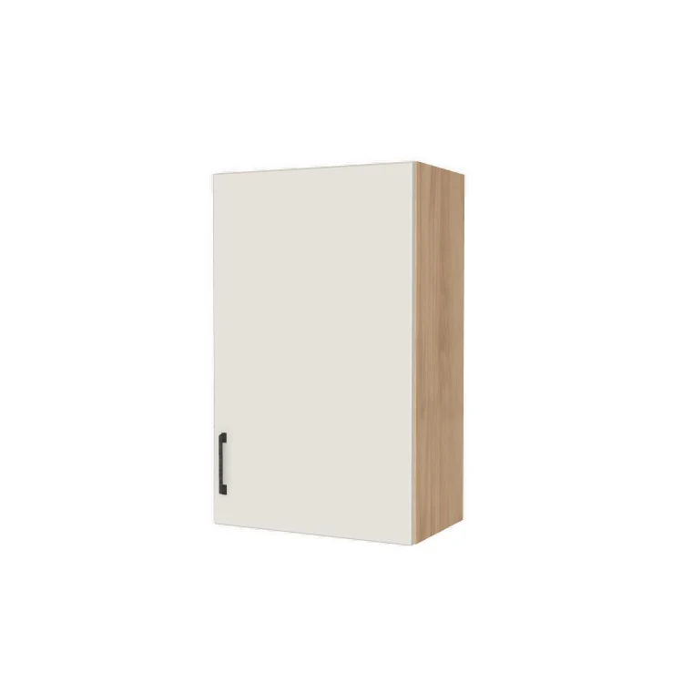 21" Wide x 34" High Wall Cabinet - (Hardrock Maple Melamine Boxes - Flat Panel Doors)