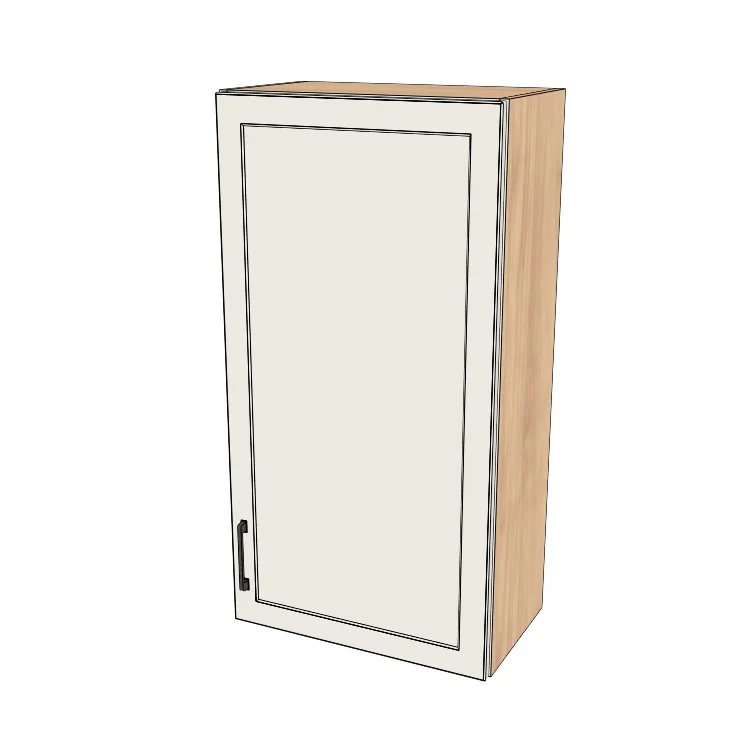 22" Wide x 42" High Wall Cabinet - (Ply Wood Boxes - Painted Doors)