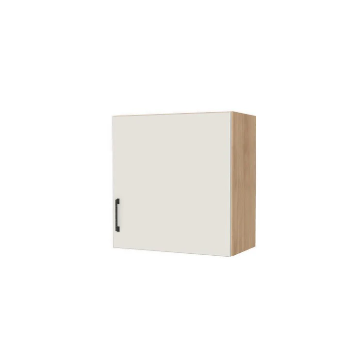 23" Wide x 24" High Wall Cabinet - (Hardrock Maple Melamine Boxes - Flat Panel Doors)