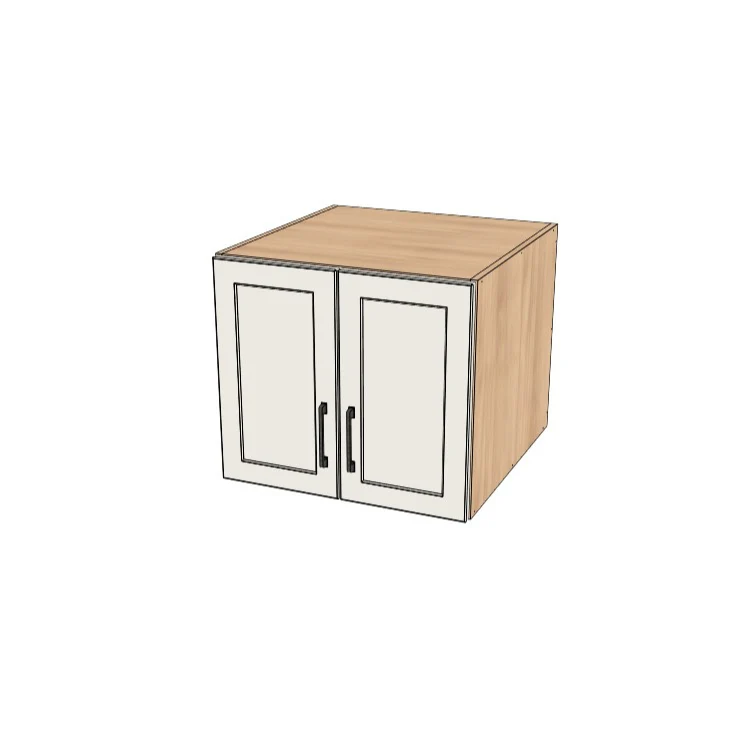 24" Wide x 21" High x 24" Deep Fridge/Stove Cabinet - (Ply Wood Boxes - Thermofoil Doors)