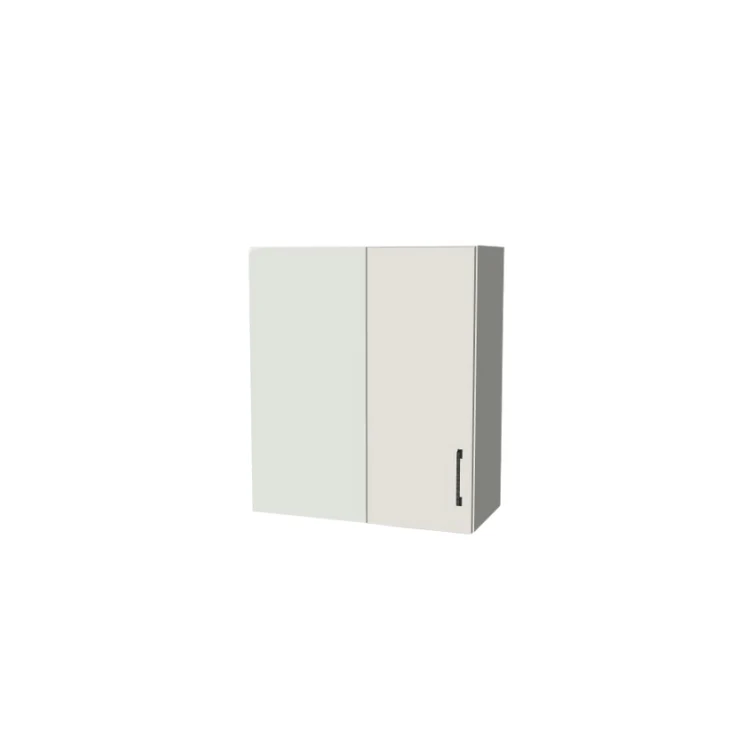 26" Wide 30" High Blind Corner Wall Cabinet - Door on Right/Left Side - (White Melamine Boxes - Flat Panel Doors)
