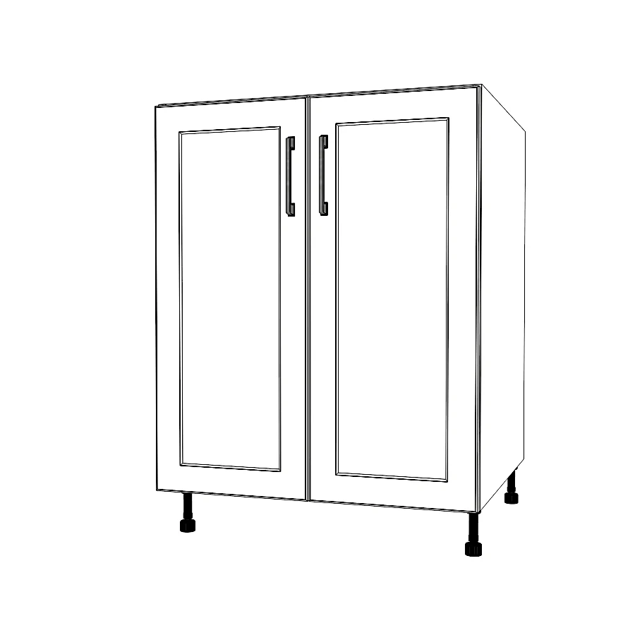 26" Wide Base Cabinet - Painted Doors