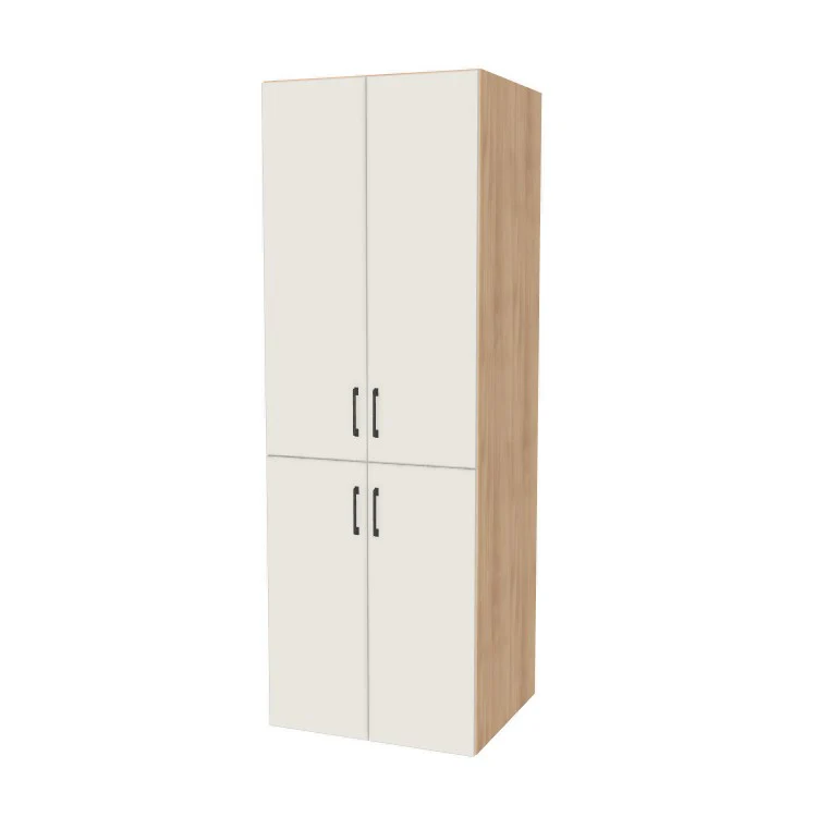 28" Wide Tall Pantry Cabinet - (Ply Wood Boxes - Flat Panel Doors) 24 D