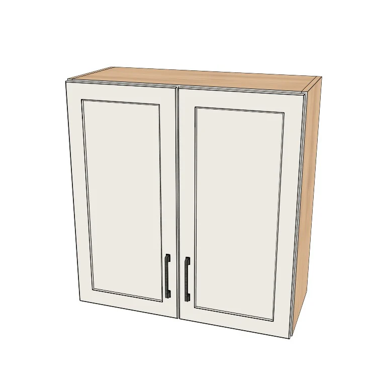 29" Wide x 30" High Wall Cabinet - (Ply Wood Boxes - Painted Doors)