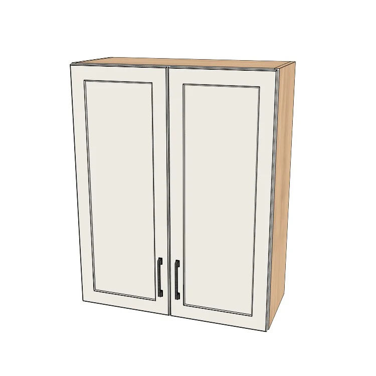29" Wide x 36" High Wall Cabinet - (Ply Wood Boxes - Painted Doors)