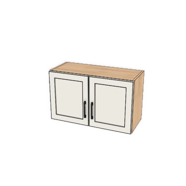 30" Wide x 18" High Fridge/Stove Cabinet - (Ply Wood Boxes - Painted Doors)