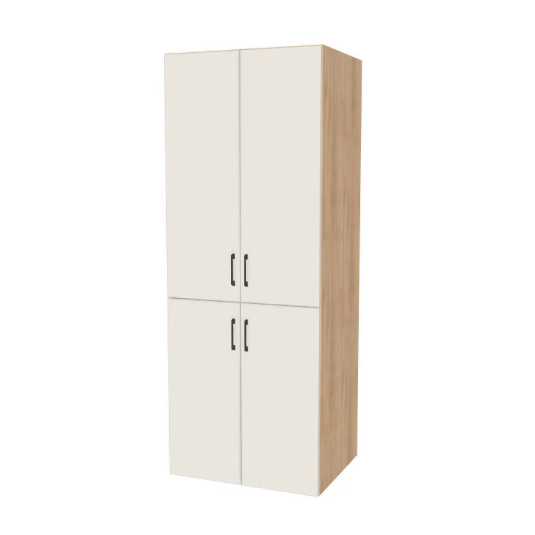 31" Wide Tall Pantry Cabinet - (Ply Wood Boxes - Flat Panel Doors) 24 D