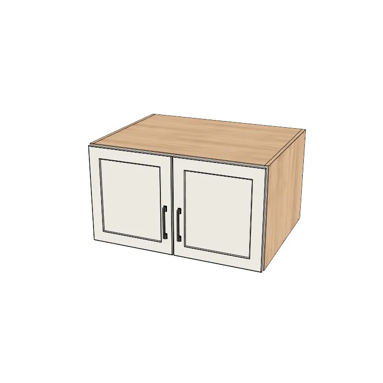 32" Wide x 18" High x 24" Deep Fridge/Stove Cabinet - (Ply Wood Boxes - Painted Doors)