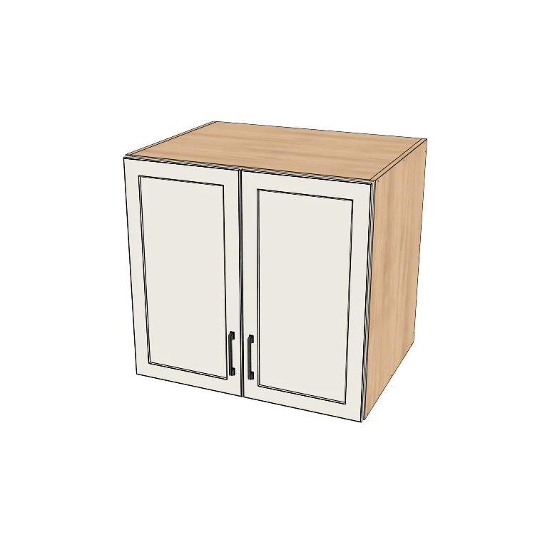 32" Wide x 30" High x 24" Deep Fridge/Stove Cabinet - (Ply Wood Boxes - Thermofoil Doors)