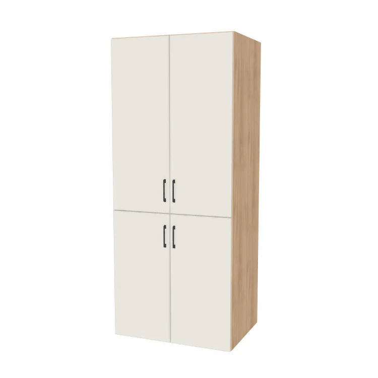 34" Wide Tall Pantry Cabinet - (Ply Wood Boxes - Flat Panel Doors) 24 D