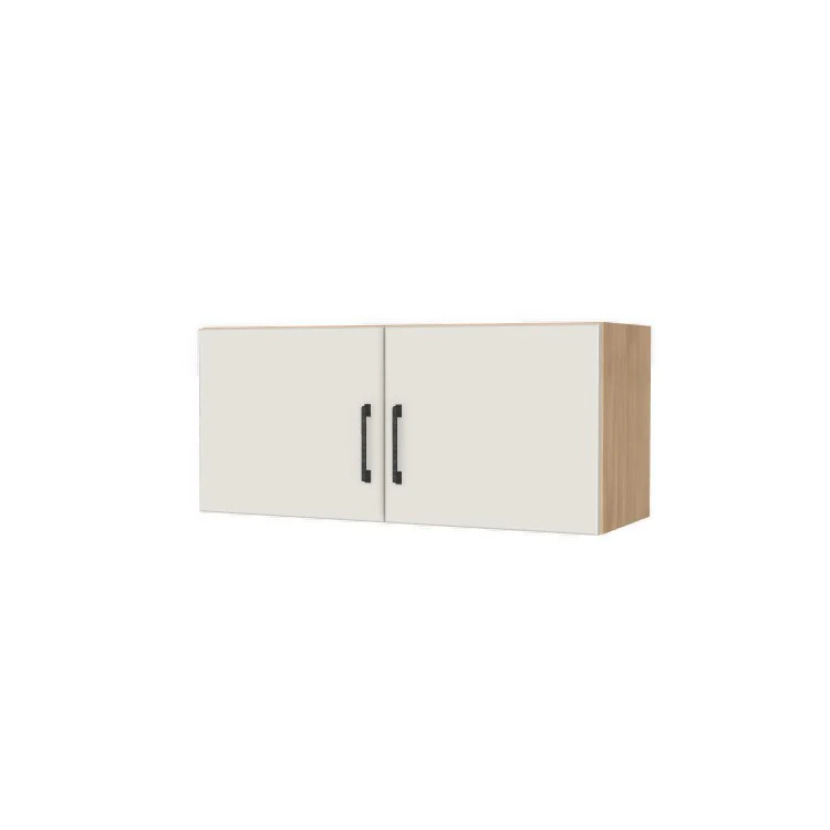 34" Wide x 12" High Fridge/Stove Cabinet - (Ply Wood Boxes - Flat Panel Doors)