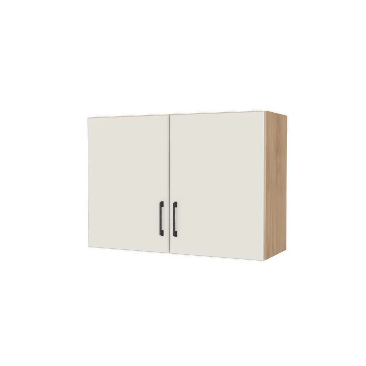 34" Wide x 24" High Fridge/Stove Cabinet - (Ply Wood Boxes - Flat Panel Doors)