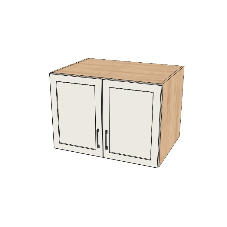 34" Wide x 24" High x 24" Deep Fridge/Stove Cabinet - (Ply Wood Boxes - Painted Doors)