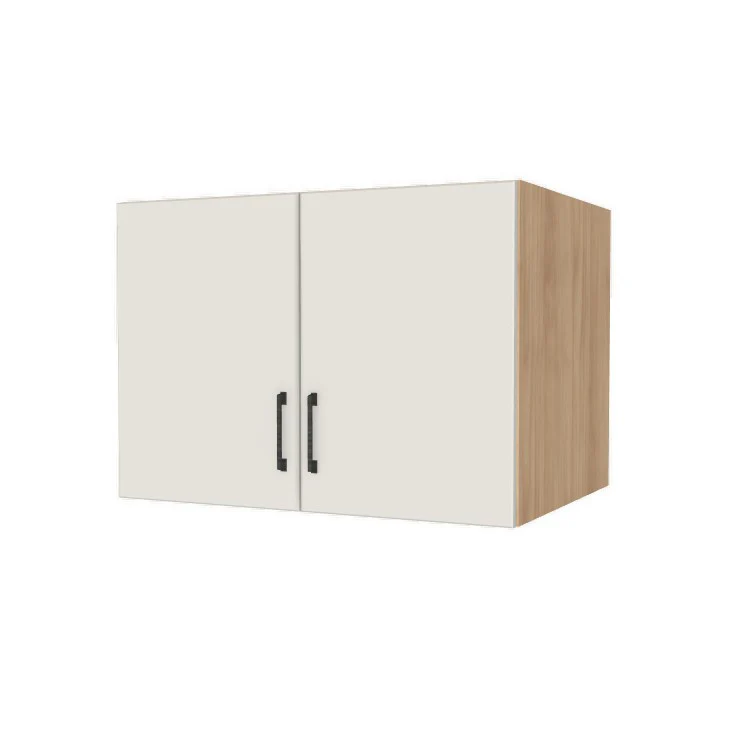 34" Wide x 27" High x 24" Deep Fridge/Stove Cabinet - (Ply Wood Boxes - Flat Panel Doors)