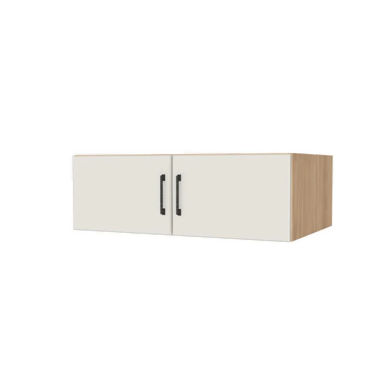 36" Wide x 12" High x 24" Deep Fridge/Stove Cabinet - (Ply Wood Boxes - Flat Panel Doors)