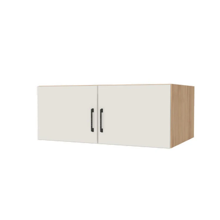 38" Wide x 15" High x 24" Deep Fridge/Stove Cabinet - (Ply Wood Boxes - Flat Panel Doors)