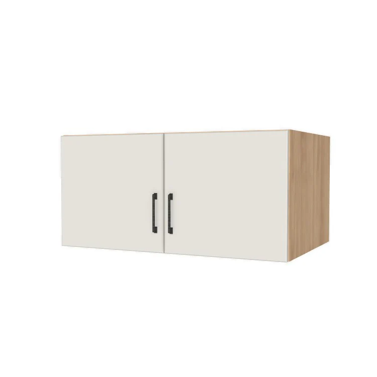 38" Wide x 18" High x 24" Deep Fridge/Stove Cabinet - (Ply Wood Boxes - Flat Panel Doors)