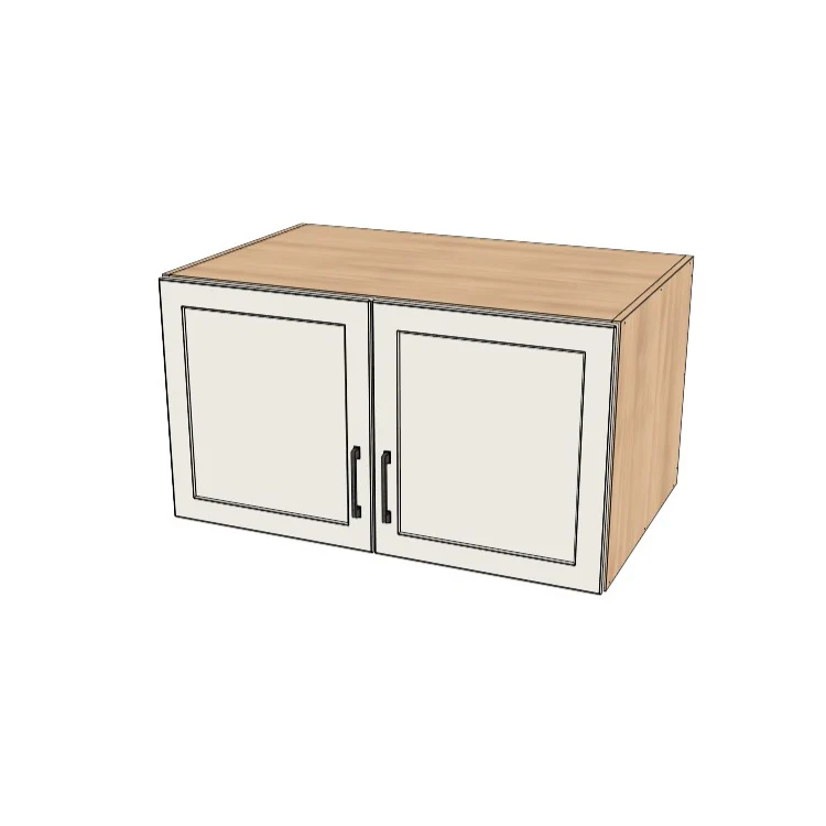 38" Wide x 21" High x 24" Deep Fridge/Stove Cabinet - (Ply Wood Boxes - Painted Doors)