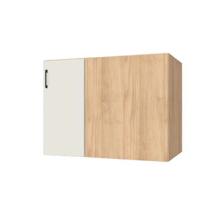41" Blind Corner Base Cabinet - Door on Right/Left Side - (Hardrock Maple Melamine Boxes - Flat Panel Doors)