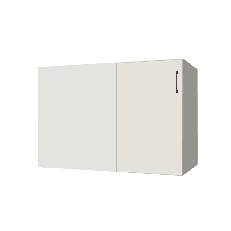 45" Blind Corner Base Cabinet - Door on Right/Left Side - (White Melamine Boxes - Flat Panel Doors) - Image 2