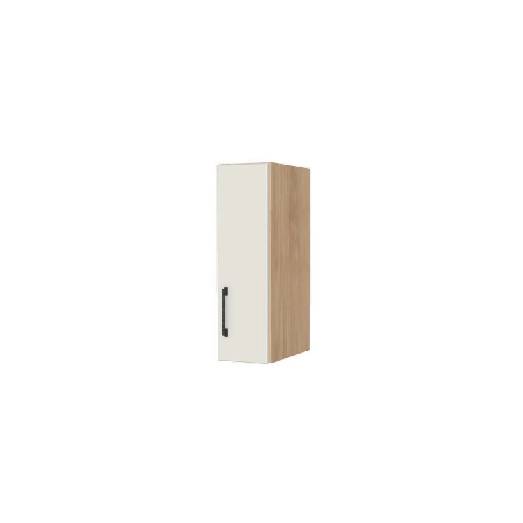 7" Wide x 24" High Wall Cabinet - (Ply Wood Boxes - Flat Panel Doors)