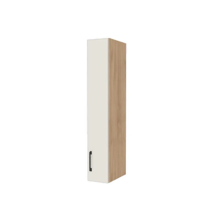 7" Wide x 42" High Wall Cabinet - (Ply Wood Boxes - Flat Panel Doors)
