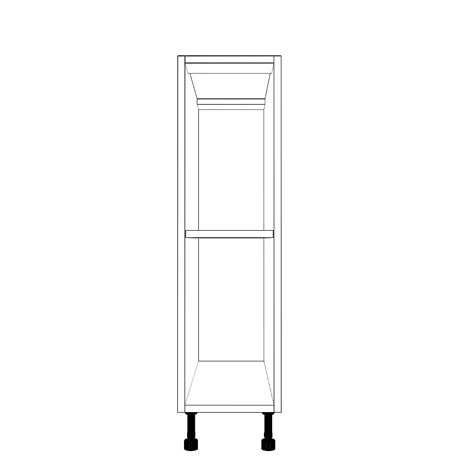 9" Wide Base Cabinet - Thermofoil Doors - Image 2