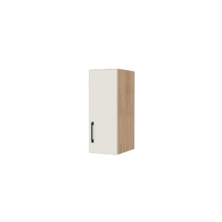9" Wide x 24" High Wall Cabinet - (Ply Wood Boxes - Flat Panel Doors)